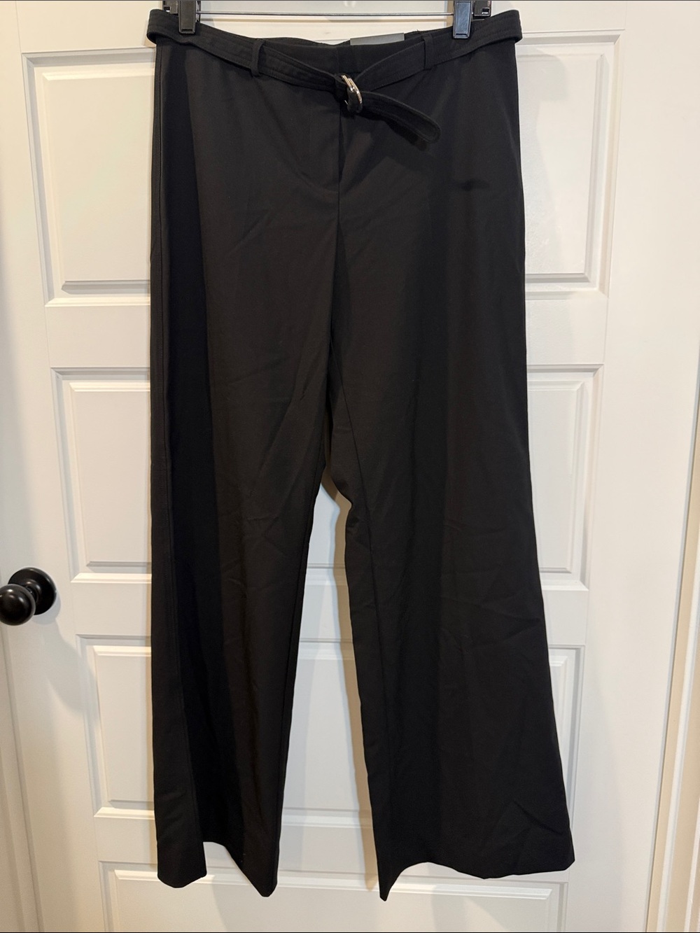The Limited Black Aubrey belted Dress Pants 8NWT
